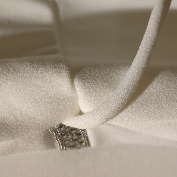 Macy's Girls WHITE dress 14 - Picture 7 of 9